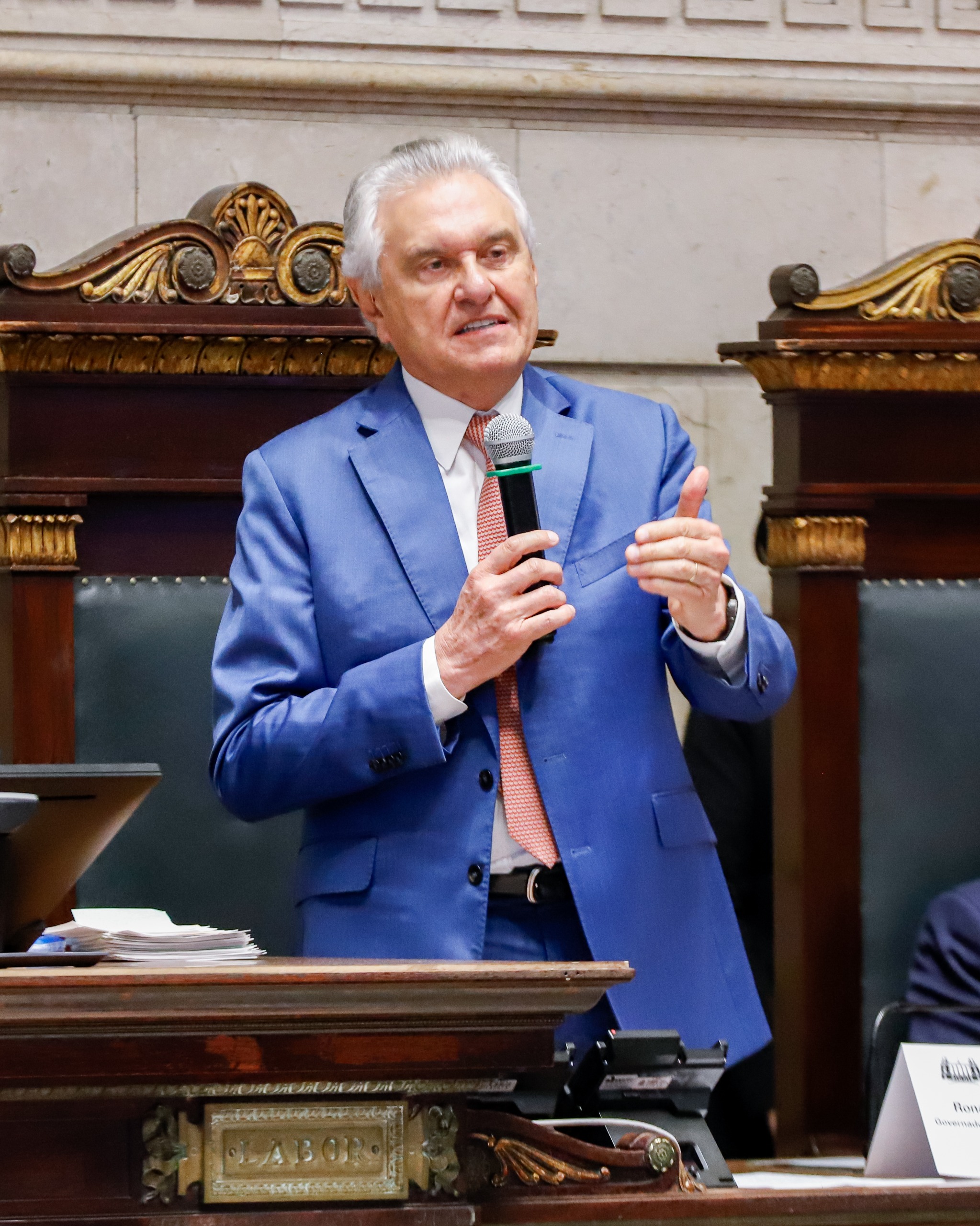 Caiado reforça defesa à responsabilidade fiscal em evento no Rio de Janeiro