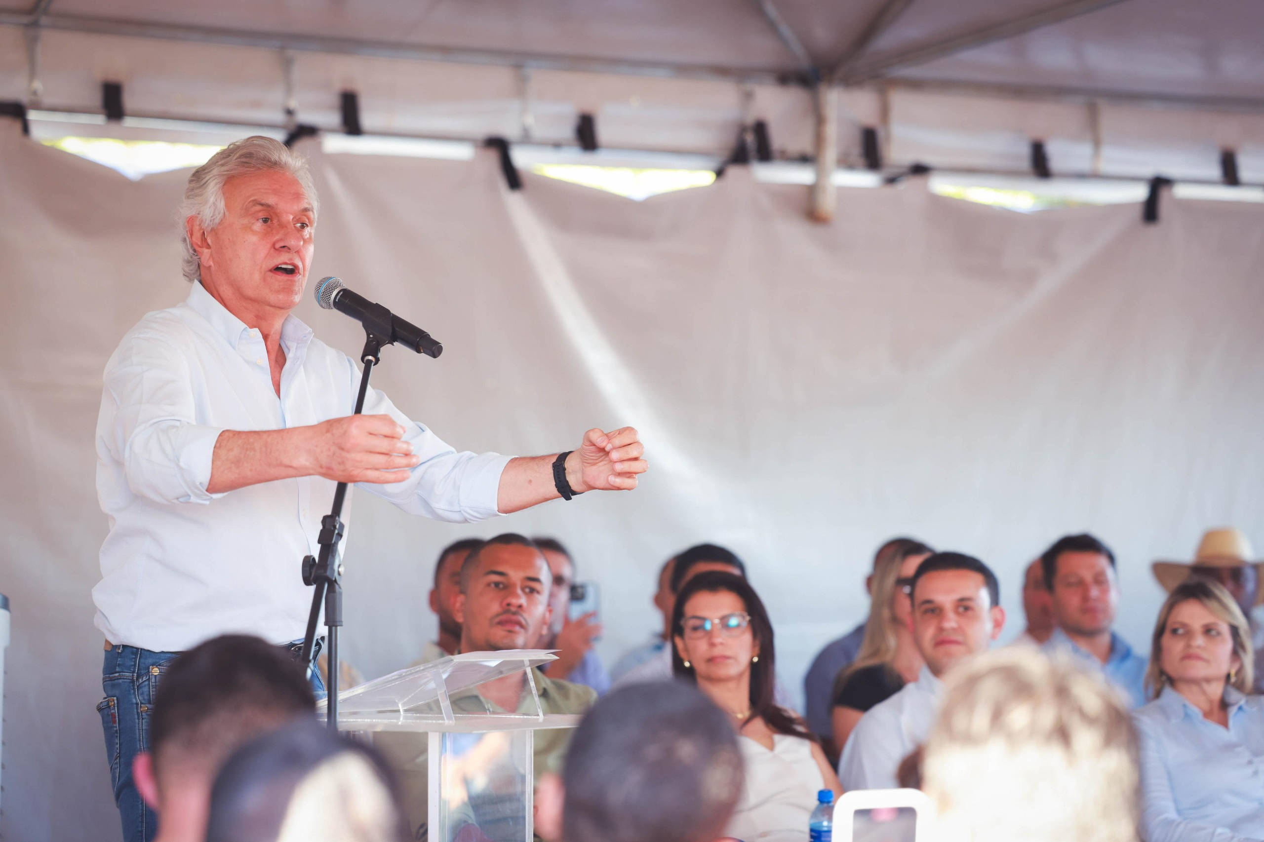 Caiado inaugura pavimentação da GO-447 entre Divinópolis e GO-118