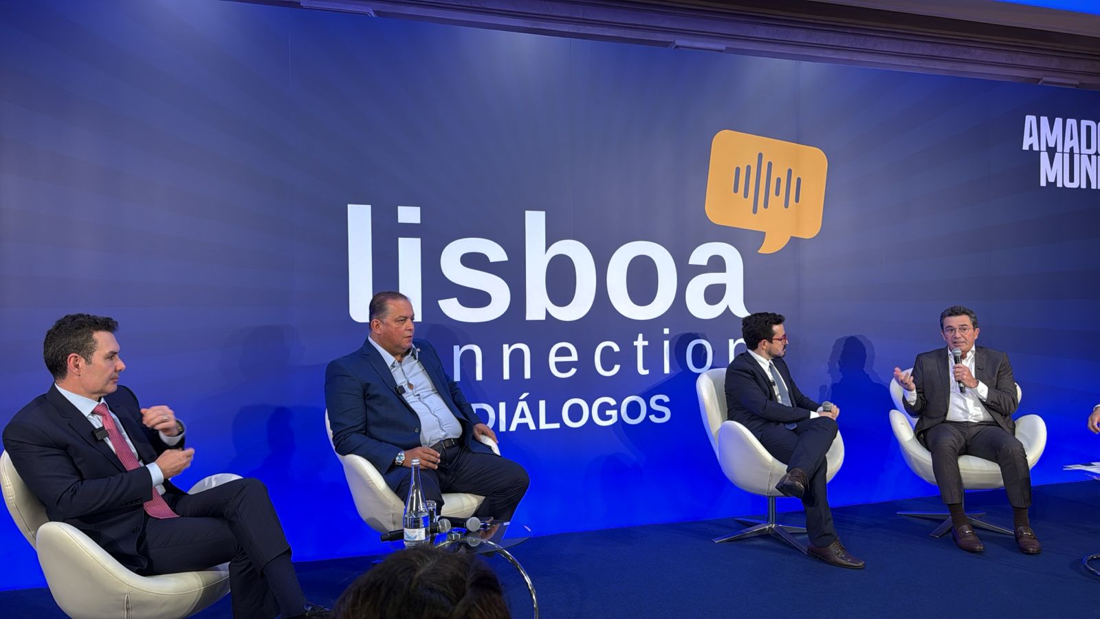 Vice-presidente do Senado Eduardo Gomes debate integridade e transição energética em Lisboa