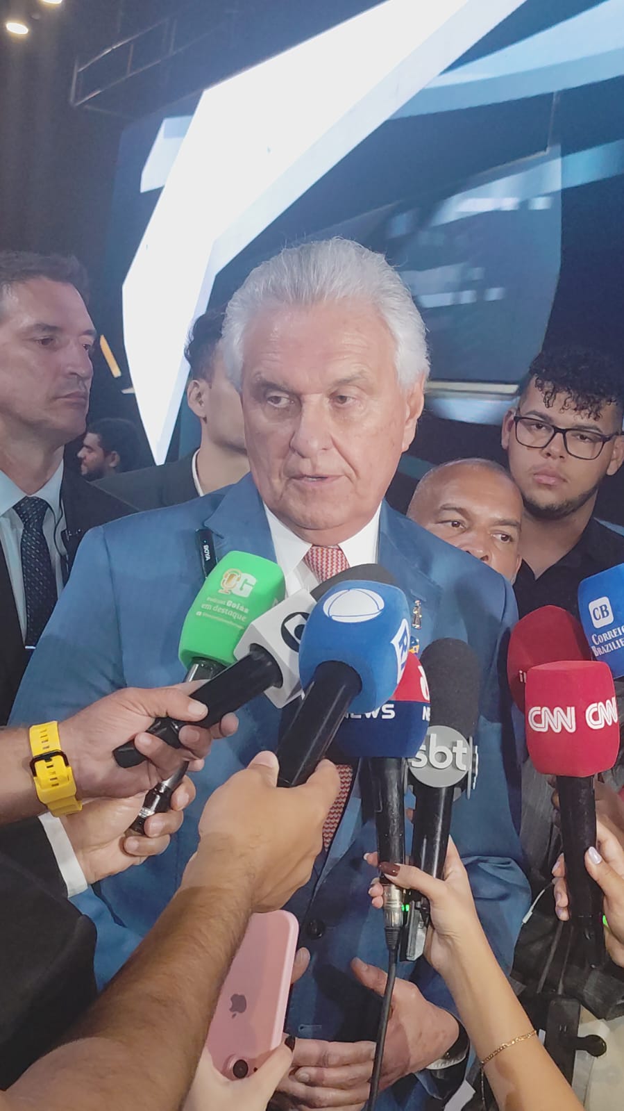 Em Brasília, Caiado critica PT e defende a força da União Progressista nas eleições de 2026