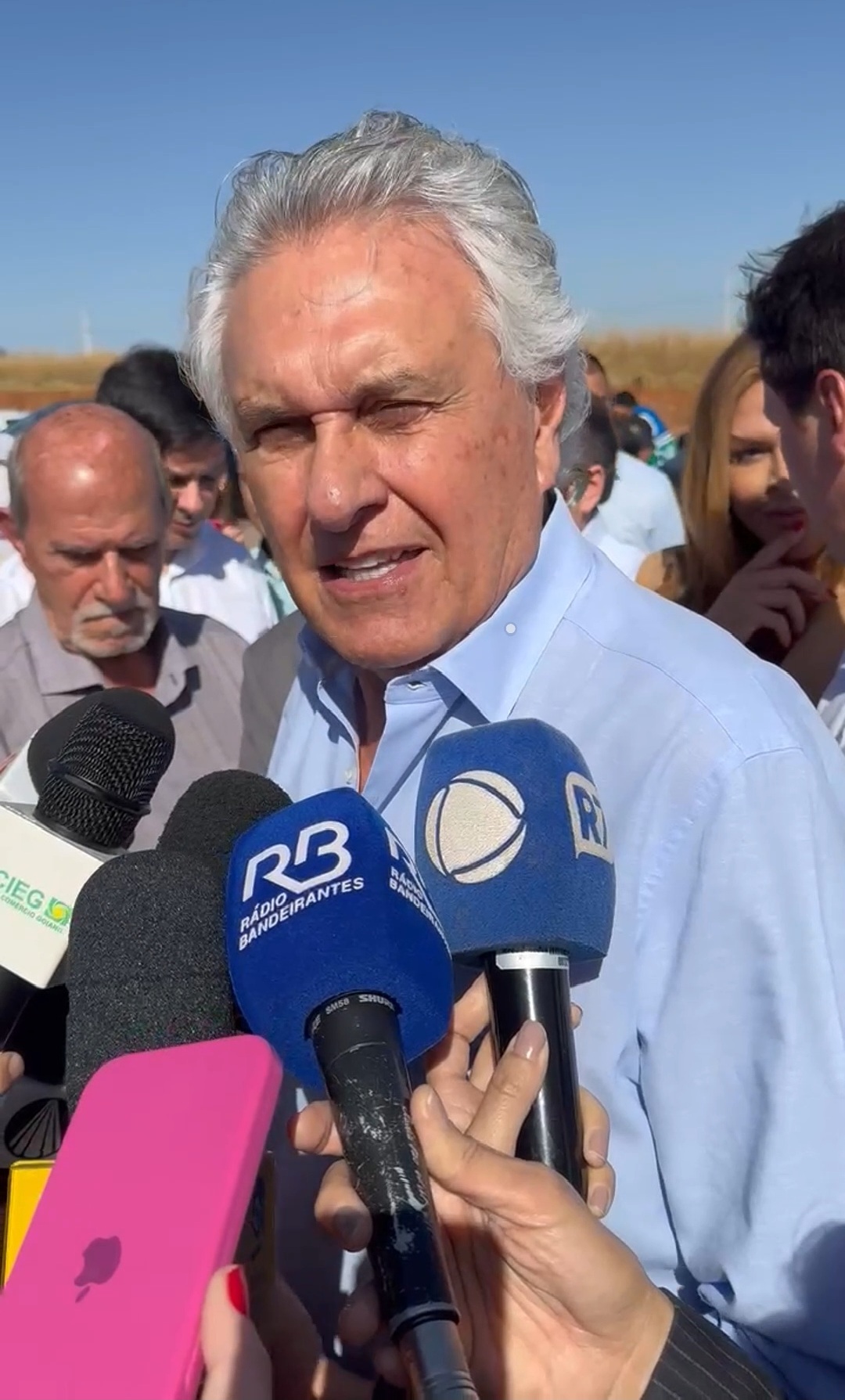 Caiado lança edital para novo polo industrial em Aparecida
