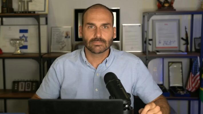 Eduardo Bolsonaro ameaça família de Moraes: ‘Vou atrás de cada um de vocês’
