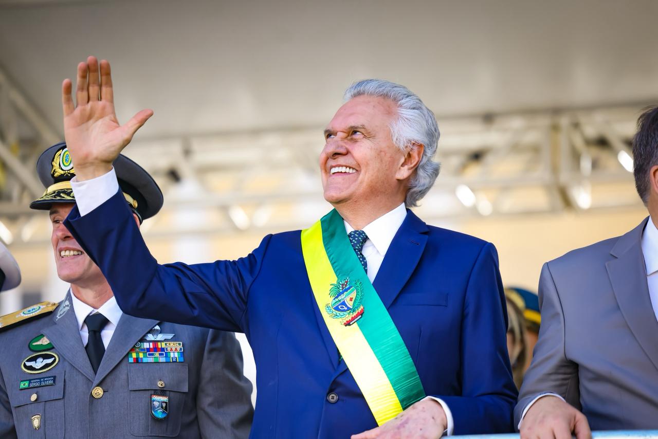 Caiado defende segurança pública como base para a verdadeira independência