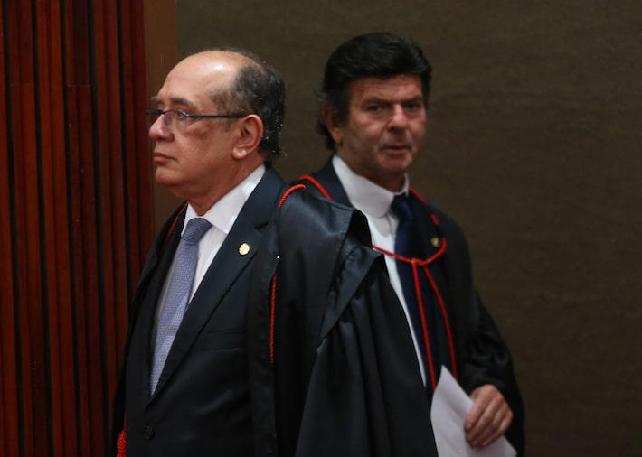 Gilmar Mendes ataca Luiz Fux