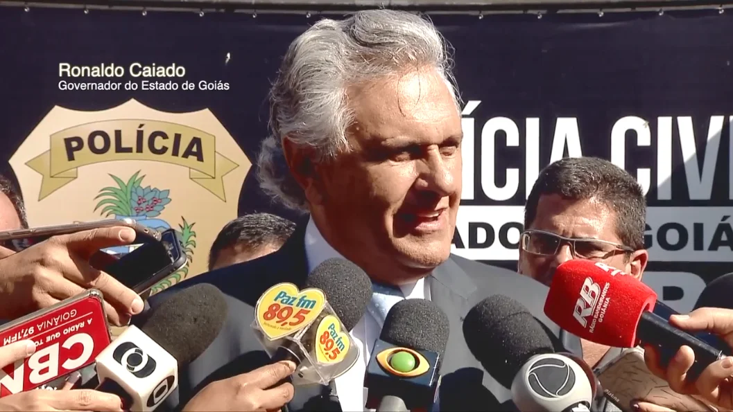 Caiado oferece tropas de Goiás ao Rio para combater onda de crimes