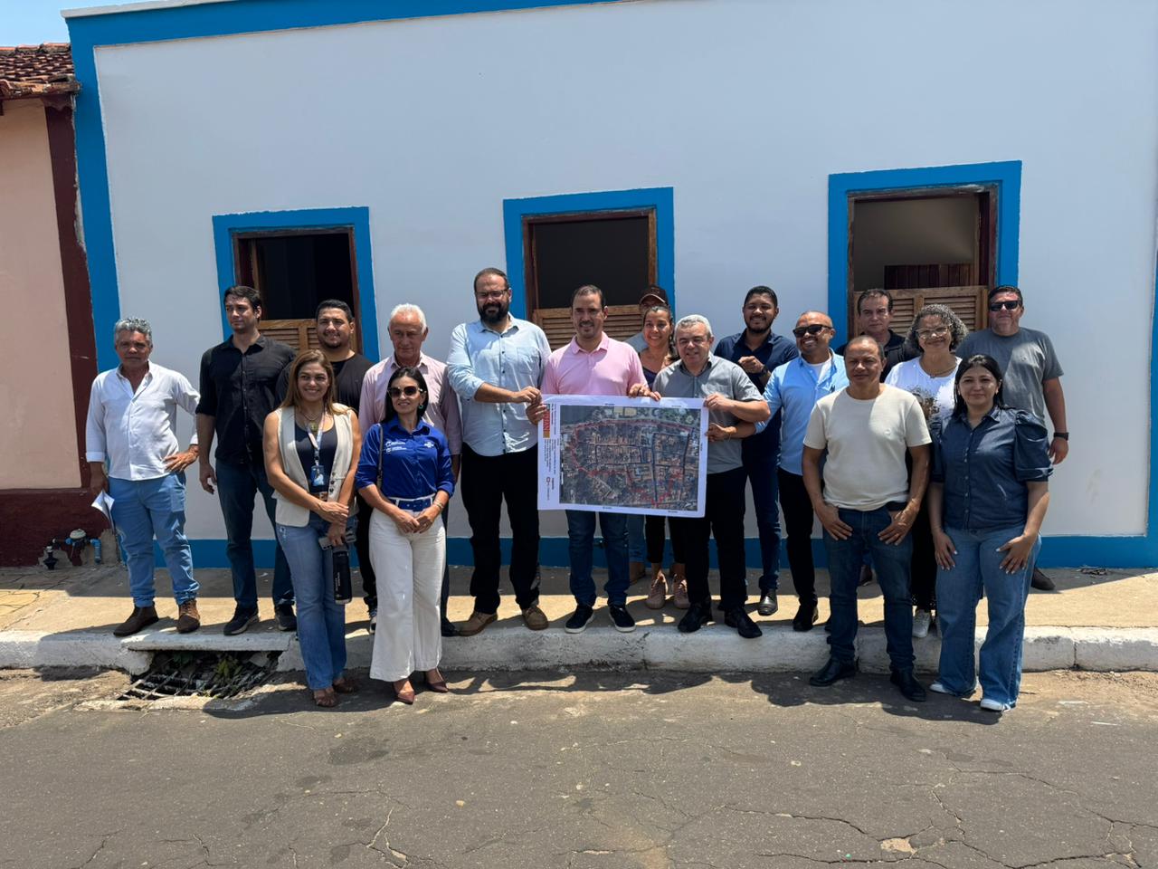 Vicentinho Júnior reúne com Ronivon e destina R$ 7 milhões para revitalização do Centro Histórico de Porto Nacional