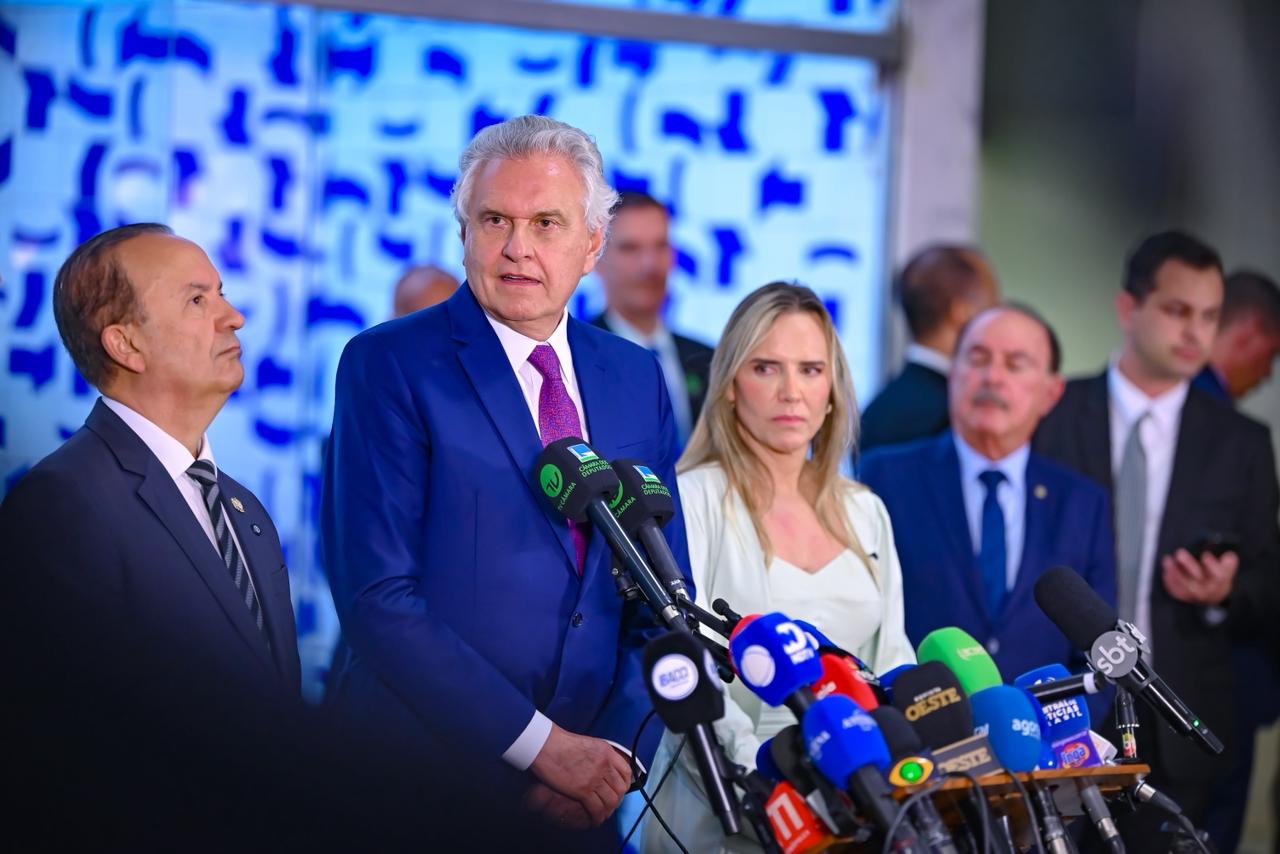 Caiado afirma que combater a criminalidade é o maior programa social do país