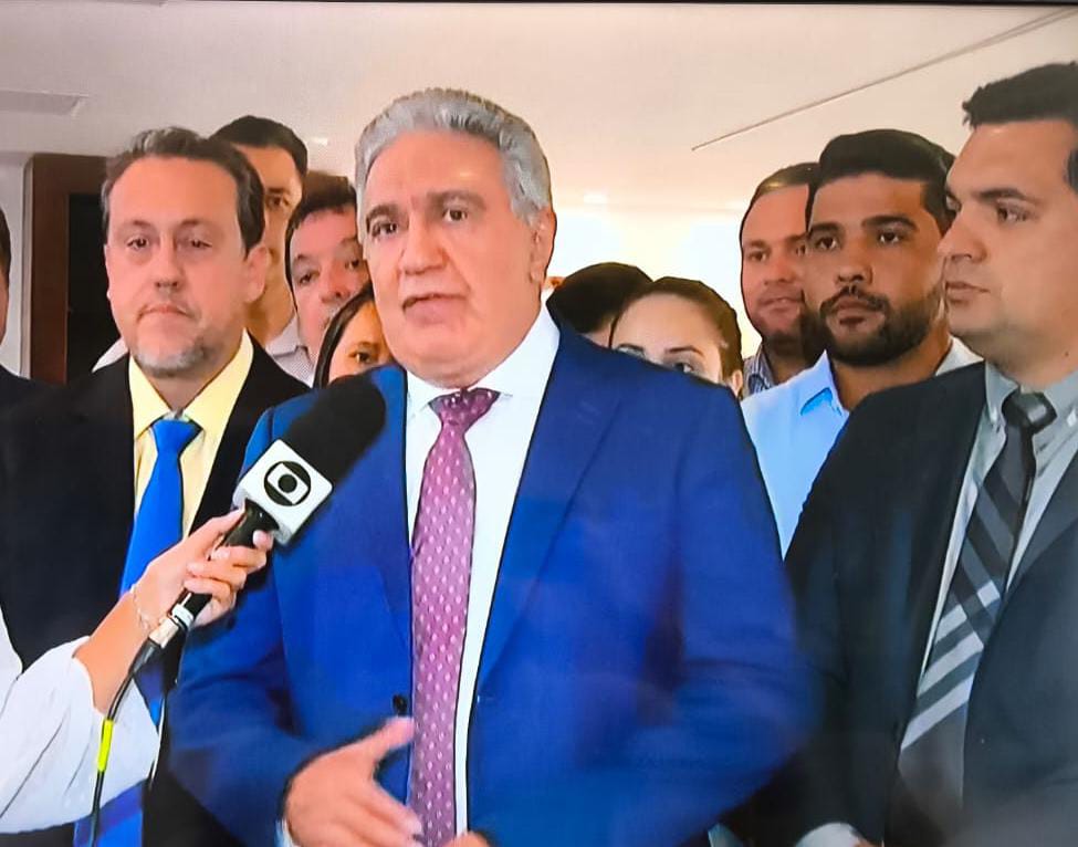 Governador do Tocantins Laurez Moreira vai a Brasília buscar apoio da bancada contra crise financeira do Estado