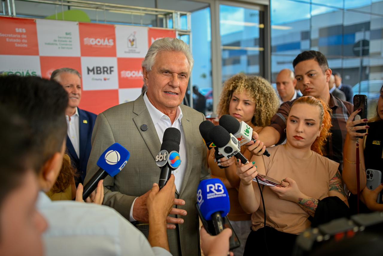 Caiado e Gracinha participam de lançamento da pedra fundamental da Casa Ronald McDonald