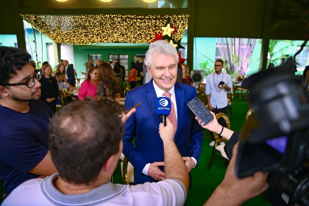 Caiado defende união com igrejas evangélicas para garantir melhoria na qualidade de vida dos goianos