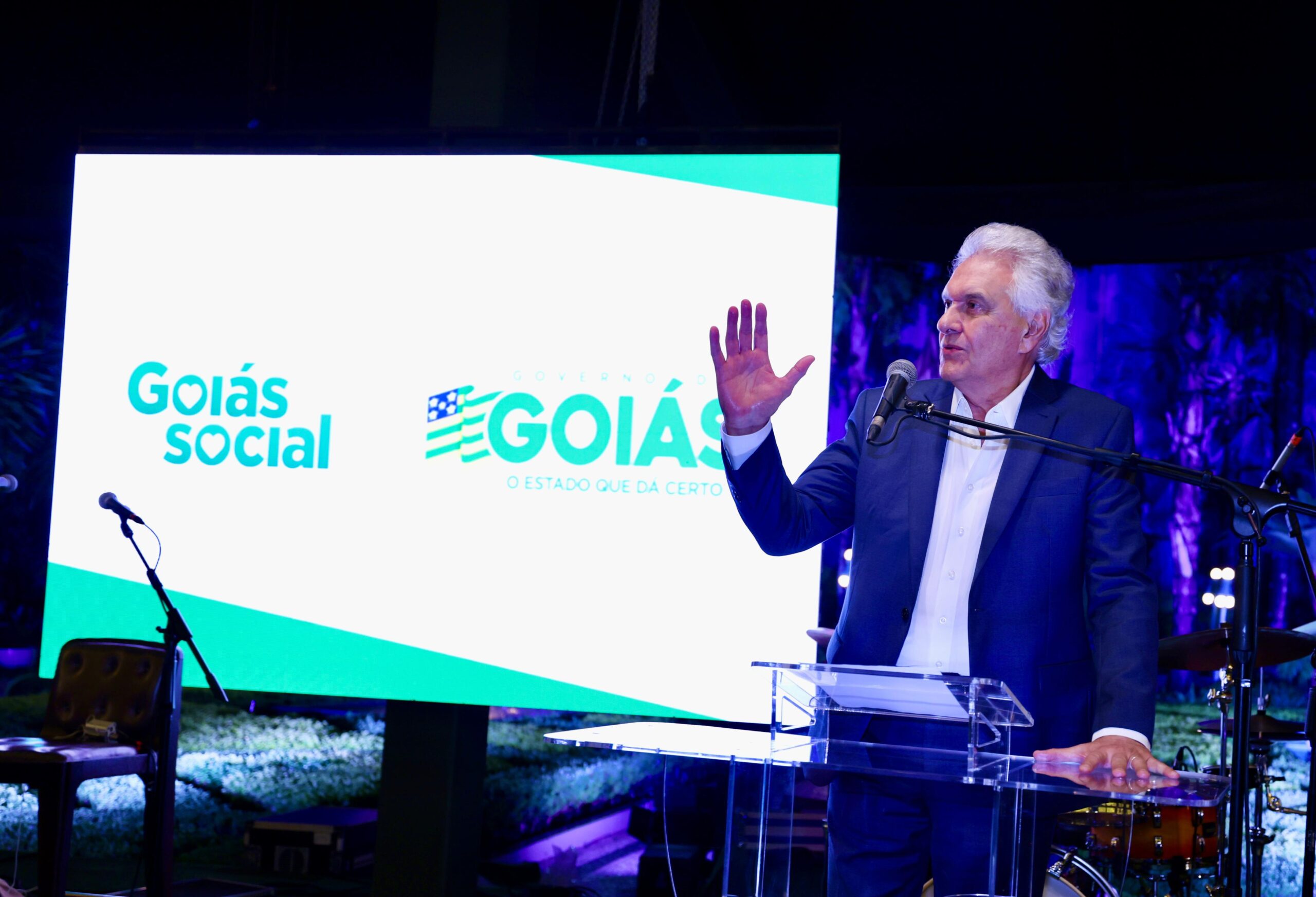 Caiado ressalta parceria com o Poder Legislativo para o crescimento de Goiás