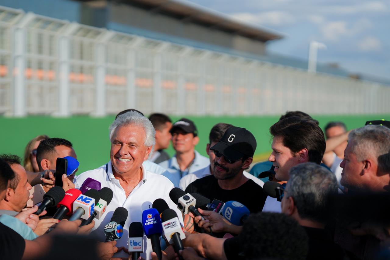 Caiado e Daniel Vilela trazem MotoGP para Goiânia