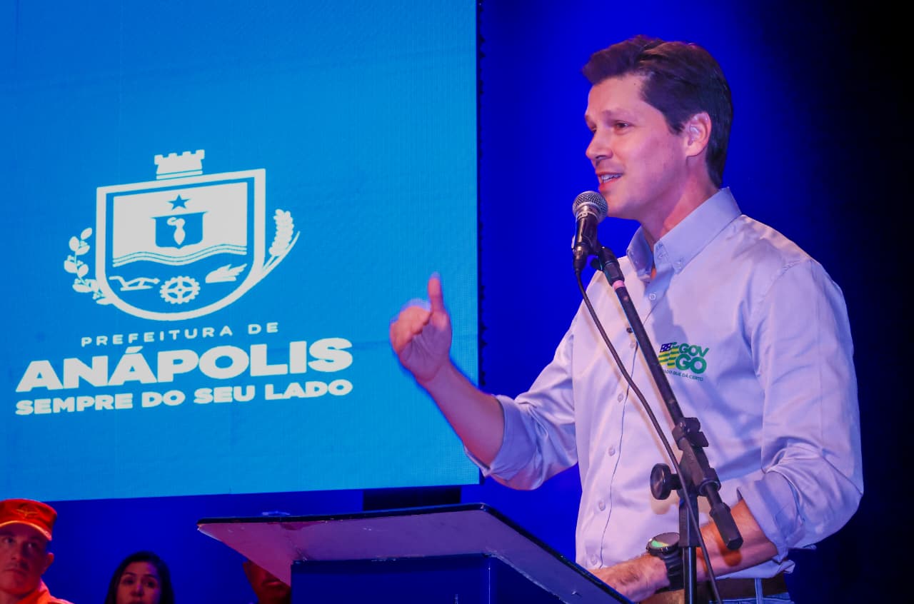 Em Anápolis, Daniel Vilela lança obra de novo Hemocentro e reforça ações em segurança pública