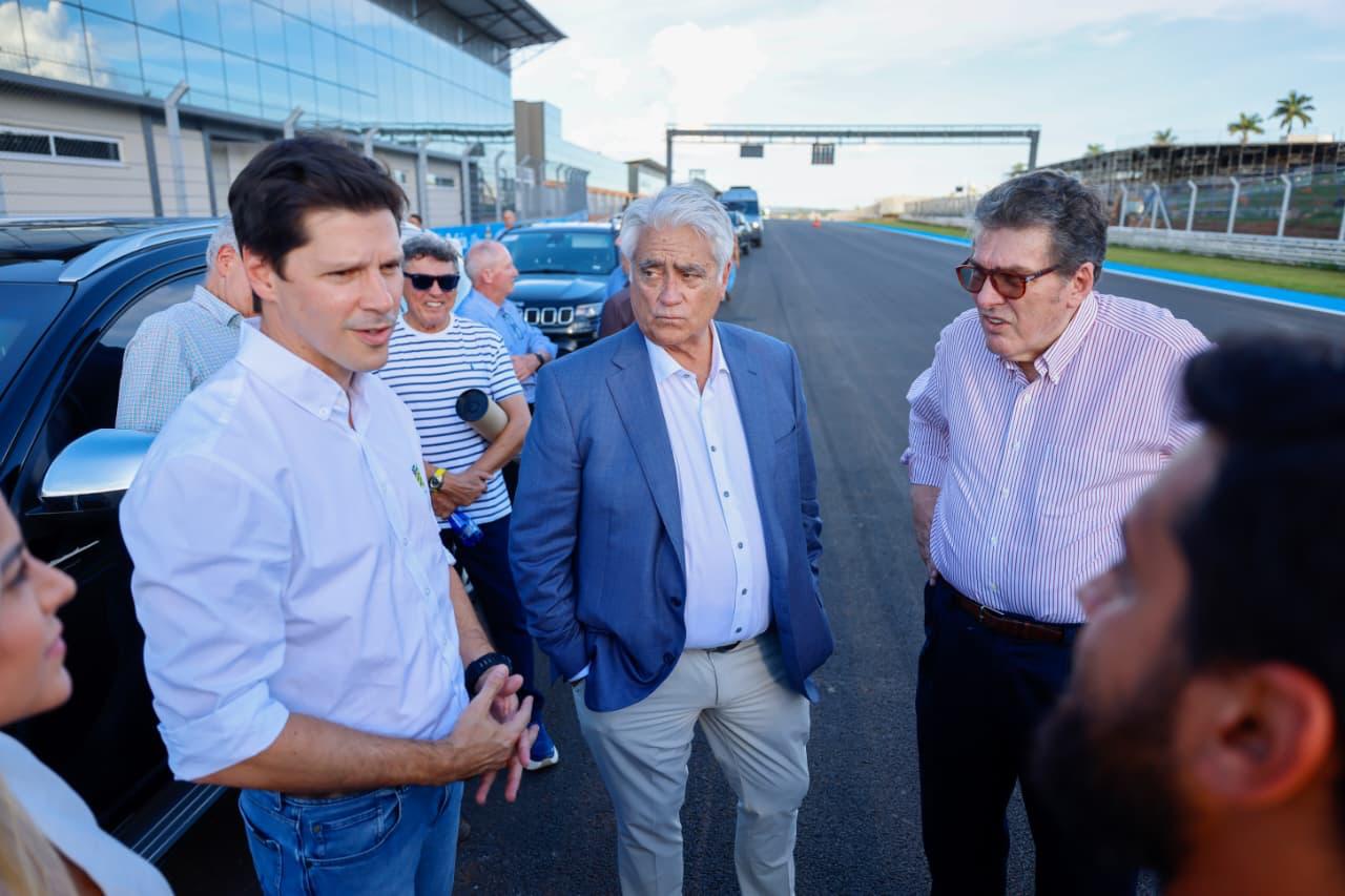 Diretores da Fórmula Indy vistoriam Autódromo e avaliam realização de prova em Goiânia