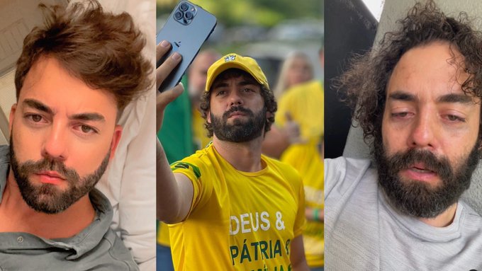 Polícia(ICE) de Trump prende playboy bolsonarista