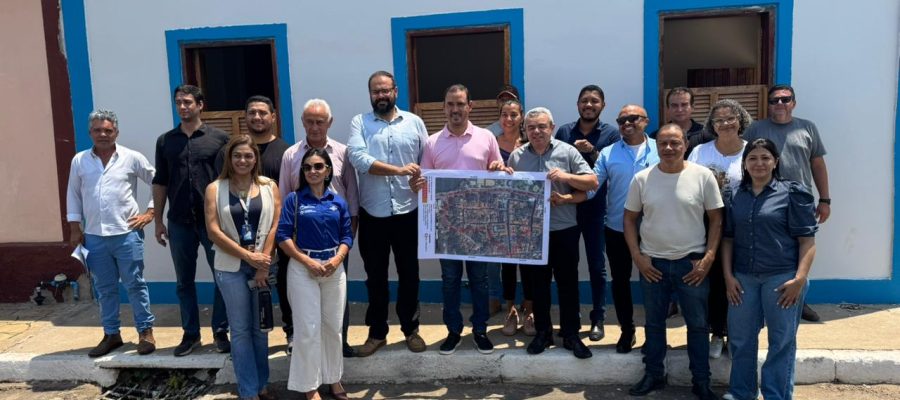 Vicentinho Júnior reúne com Ronivon e destina R$ 7 milhões para revitalização do Centro Histórico de Porto Nacional