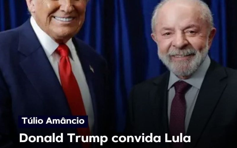 Trump convida Lula para compor o ” Conselho de Paz” sobre Gaza