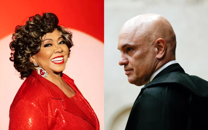 Moraes é ovacionado em show de Alcione sob gritos de “sem anistia”