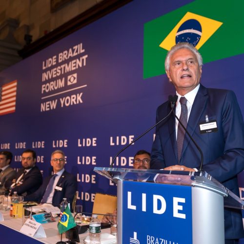 Caiado participa de reunião nos EUA a convite do governo americano