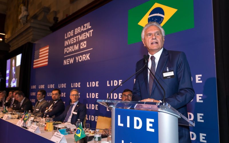 Caiado participa de reunião nos EUA a convite do governo americano