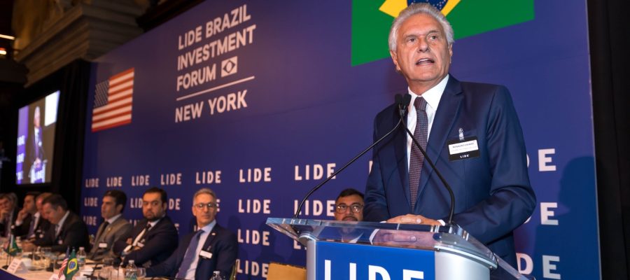 Caiado participa de reunião nos EUA a convite do governo americano