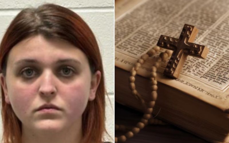 Mulher é presa após urinar em bíblia