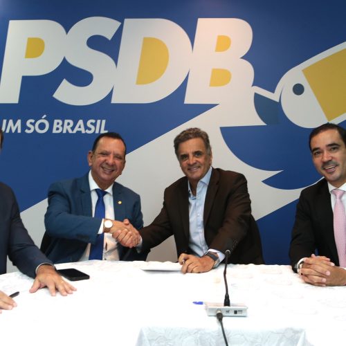 A convite de Vicentinho Júnior, Toinho Andrade  filia ao PSDB