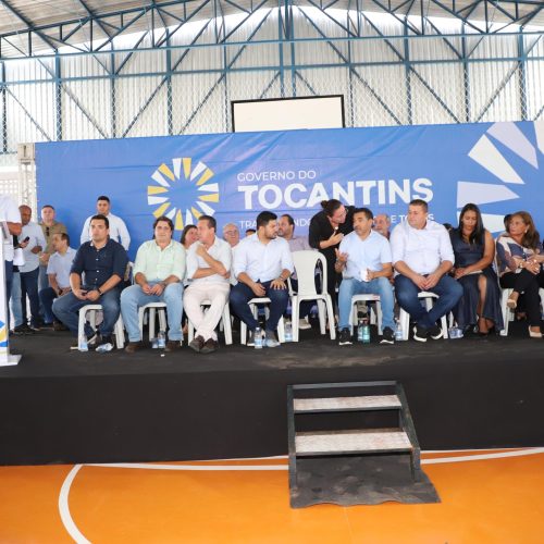 Presidente da Aleto parabeniza reforma de Ginásio Poliesportivo em Cariri do Tocantins