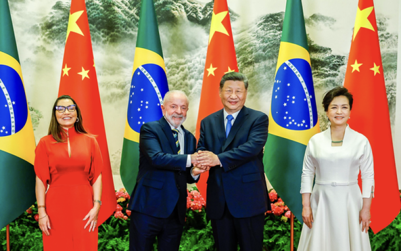 Trump acelera relação Brasil-China