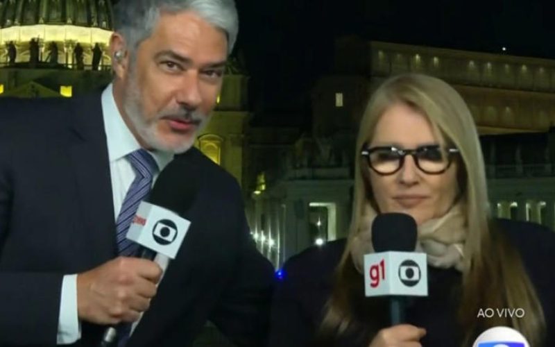 ” Climão ” entre os jornalistas William Bonner e Ilze Scamparini