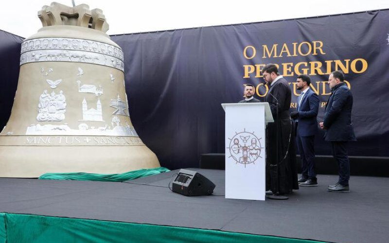 Vox Patris, o ‘maior sino do mundo que badala‘, chega ao Brasil