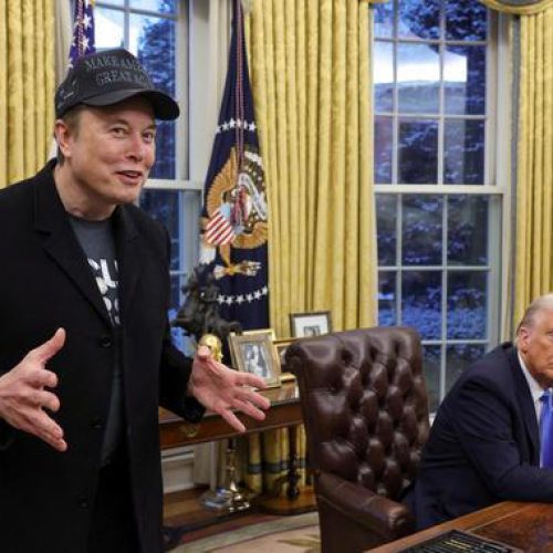 Trump diz que Musk (foto à esquerda) é um drogado 