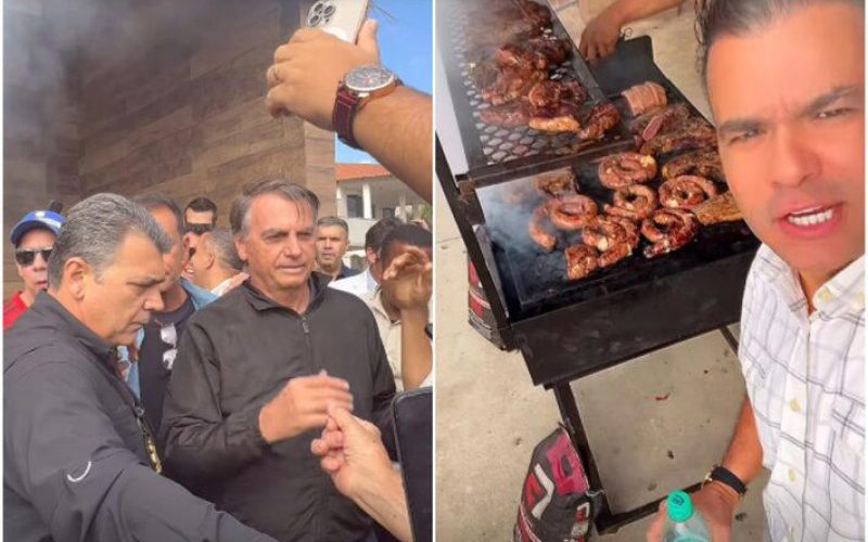 Bolsonaro passa mal em  Goiânia