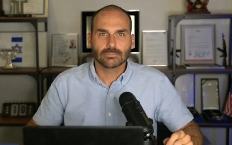 Eduardo Bolsonaro ameaça família de Moraes: ‘Vou atrás de cada um de vocês’