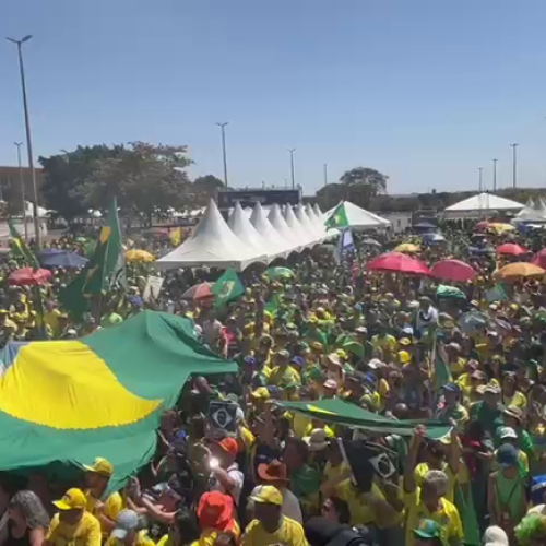 Direita ocupa ruas no 7 de Setembro com críticas ao STF e pedido de anistia