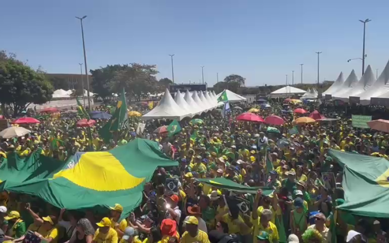 Direita ocupa ruas no 7 de Setembro com críticas ao STF e pedido de anistia