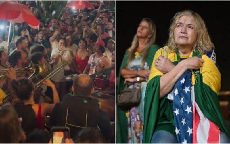 Brasil explode em festa enquanto bolsonaristas choram na casa de Bolsonaro