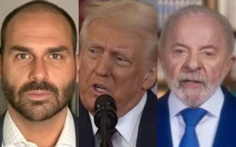Eduardo Bolsonaro quebra silêncio após Donald Trump elogiar Lula na ONU: “Fez o que sempre praticou”