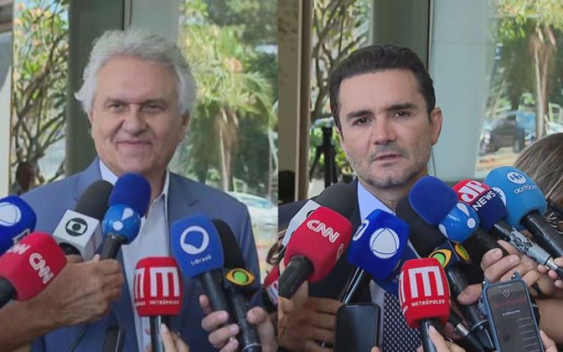 Após reunião do União, Caiado e Sabino trocam farpas