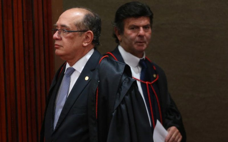 Gilmar Mendes ataca Luiz Fux