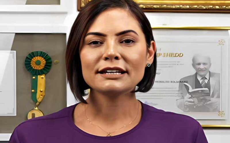 Prefeito se irrita e abandona evento com Michelle Bolsonaro no MT