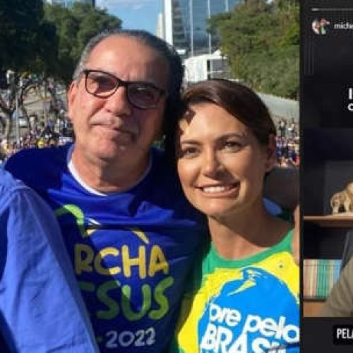 Michelle usa Malafaia contra Moraes ao defender matança no Rio