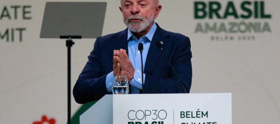 COP-30: Lula defende troca de dívida e fim de medidas unilaterais de comércio