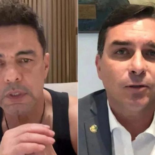 Flávio Bolsonaro detona Zezé Di Camargo