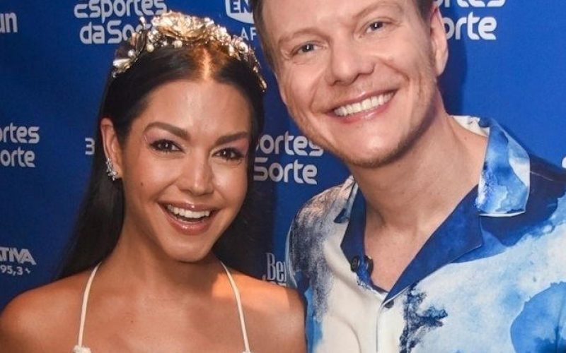 Com clique em família, Thaís Fersoza presta homenagem de aniversário ao marido, Michel Teló