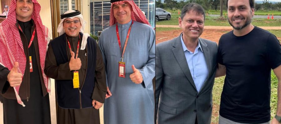 Flávio Bolsonaro teria sido chamado de “Centrão” por Eduardo ao mandar o irmão parar de atacar Tarcísio