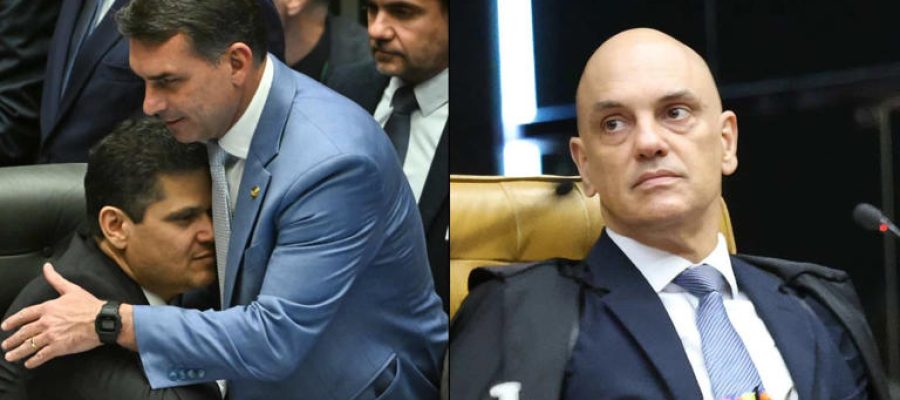 Flávio Bolsonaro se pronuncia sobre aliança com Alexandre de Moraes