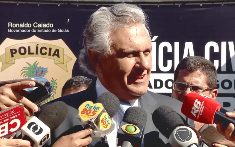 Caiado oferece tropas de Goiás ao Rio para combater onda de crimes