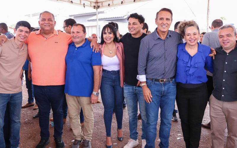 Em grande evento, senador Eduardo Gomes defende união e destaca investimentos nos municípios do Vale do Araguaia