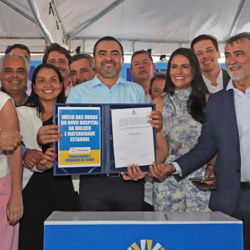Com investimento de R$ 299 milhões, governador Wanderlei Barbosa autoriza obras do Hospital da Mulher
